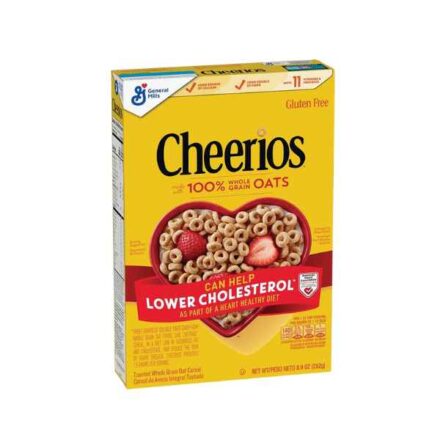 Cheerios cereal box, Big G General Mills